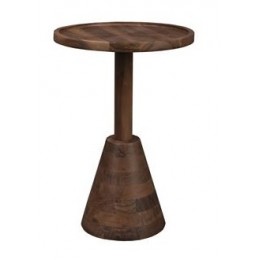Odkládací stolek ZION, Dutchbone, dřevo akácie, barva ořech