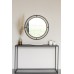 Zrcadlo závěsné AIDA WLL, lulaté, kov a ratan