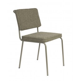Jídelní židle BUDDY Zuiver, čalouněná, zelená