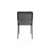 Jídelní židle BUDDY Zuiver, čalouněná, černá