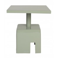 Odkládací stolek CHUBBY Zuiver, kov zelený