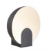 Stolní lampa Óculo Mantra,LED, výška 31 cm, černá barva