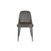Jídelní židle ALANA WLL, umělá kůže, kovová, šedá