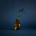 Váza/Karafa TETHYS 1900 ml jantarová, Květná 1794