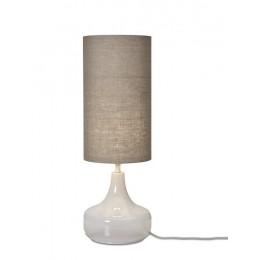 Stolní lampa REYKJAVIK It´s about RoMi, 45 cm, bílá/tmavě šedé stínidlo