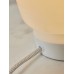 Stolní lampa VERONA  It´s about RoMi 23 cm, kov a sklo, bílá