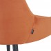Jídelní židle BELLA samet, oranžová
