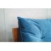 Denní polštář VISBY TRIANGLE, modrá French velvet fabric 670