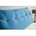 Denní polštář VISBY TRIANGLE, modrá French velvet fabric 670