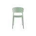 Jídelní židle FAIN Leitmotiv, výška 75 cm, plast zelený