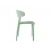 Jídelní židle FAIN Leitmotiv, výška 75 cm, plast zelený