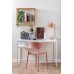 Jídelní židle FAIN Leitmotiv, výška 75 cm, plast růžový