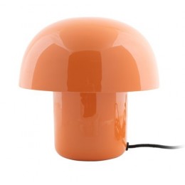 Stolní lampa FAT MUSHROOM MINI Leitmotiv, kov, oranžová