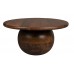 Konferenční stolek kulatý OBLIVIAN Dutchbone Ø70 cm, mangové dřevo