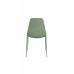 Jídelní židle JEFFREY WLL, polypropylen a kov, zelená