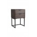 Odkládací nebo noční stolek WEBSTER WLL 30x40 cm, teak, hnědý