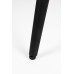 Bistro stolek WEBSTER WLL 70x70 cm, teak, černý