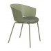Plastová jídelní židle JESSICA WLL, polypropylen, zelená