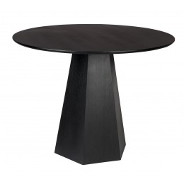 Jídelní stůl PILAR ZUIVER Ø100 cm, černý