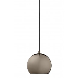 Ball Pendant, závěsné světlo Ø18 cm černá/chrom