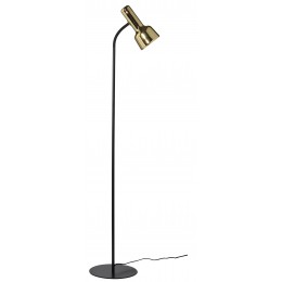 FLEX FRANDSEN stojací lampa, mosazná/černá